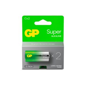 MEZZA TORCIA ALCALINA C – GP BATTERIES – SUPER - BLISTER DA 2PCS